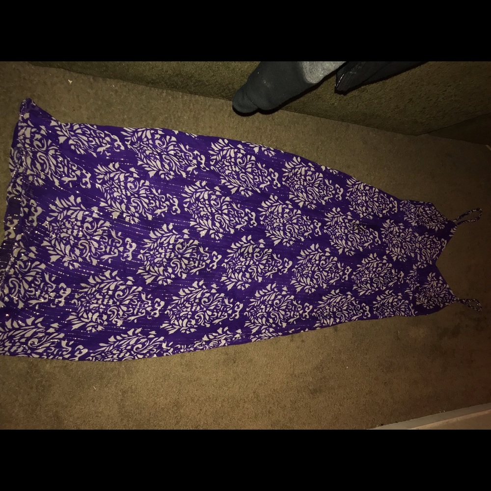 Purple dress